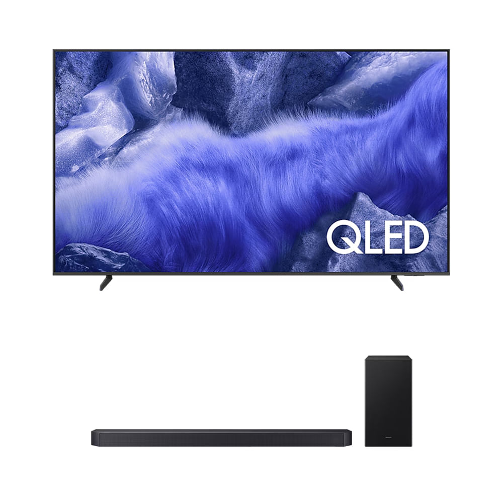 Samsung AI TV 65" QLED + Soundbar Samsung HW-Q600H Combo