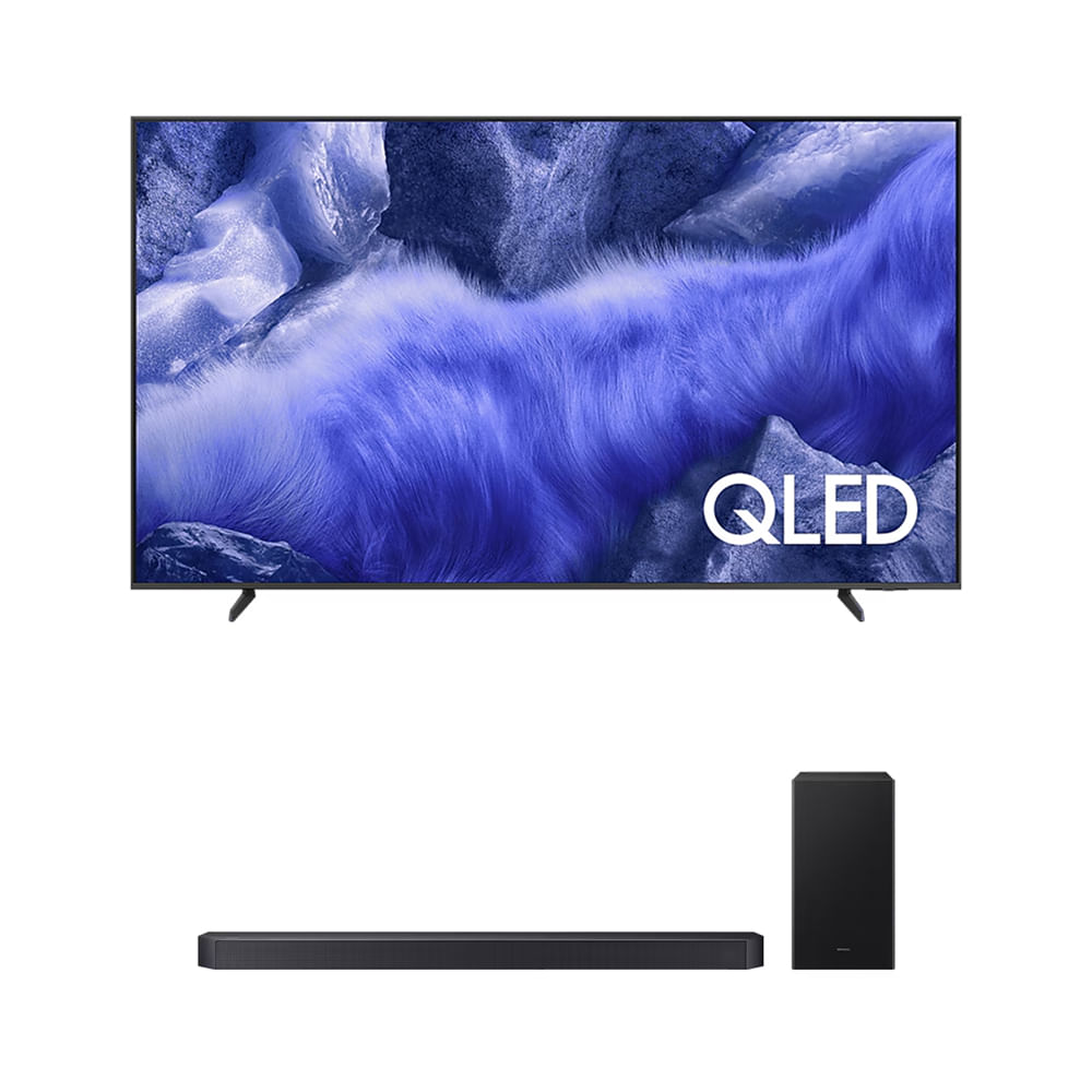 Samsung AI TV 75" QLED QEF1A + Soundbar Samsung HW-Q600H Combo