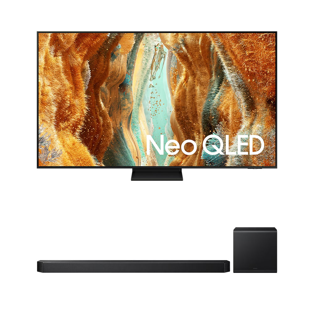 Samsung AI TV 75" NEO QLED Ultra 4K + Soundbar Samsung HW-Q800H Combo
