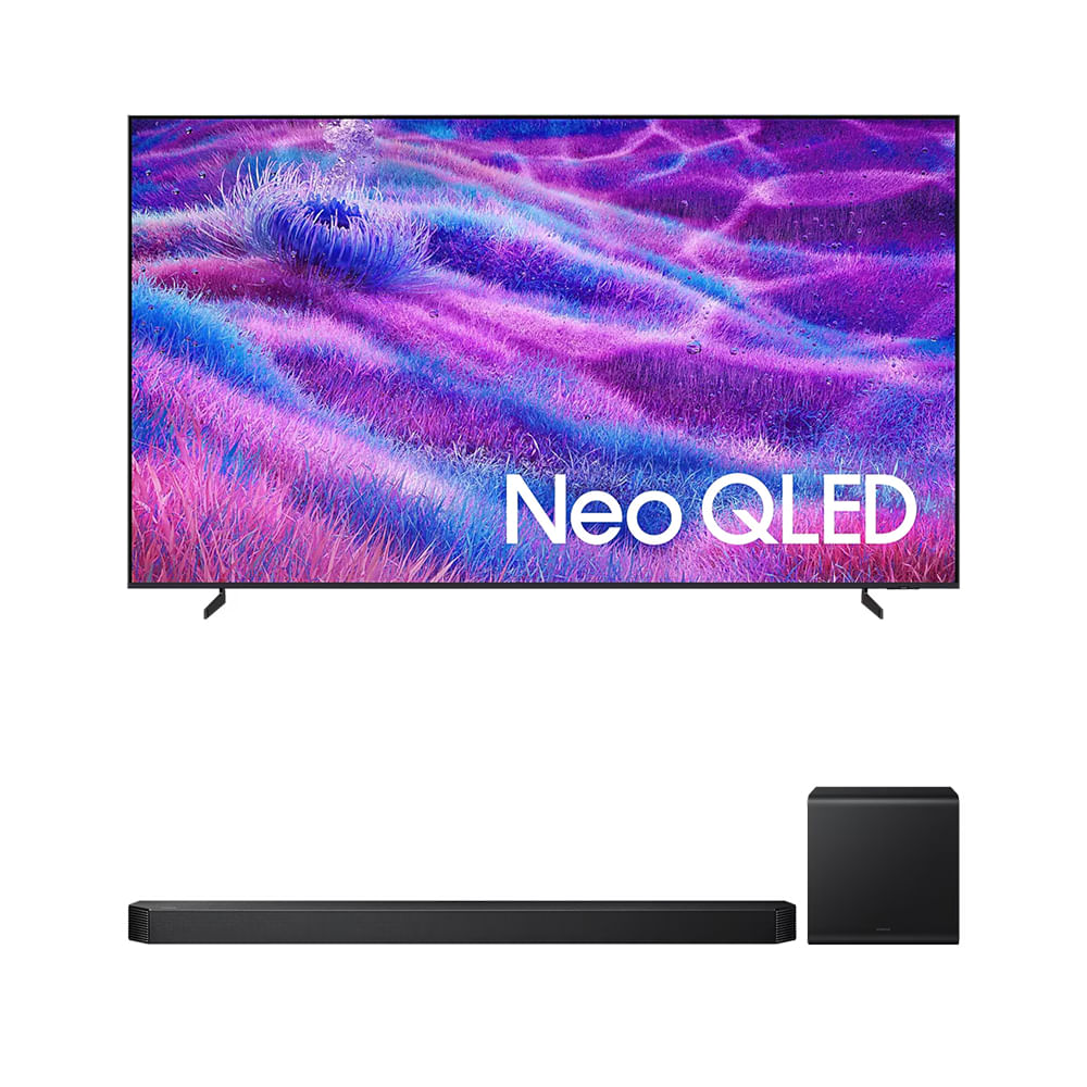 Samsung AI TV 100" NEO QLED Ultra + Soundbar Samsung HW-Q800H Combo