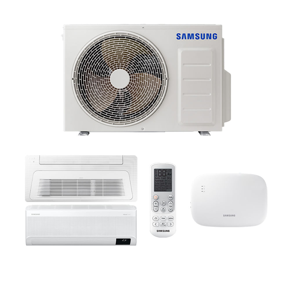 Samsung Bi-Split WindFree 18.000 BTUs (1x 12000 HW + 1x 12000) Combo