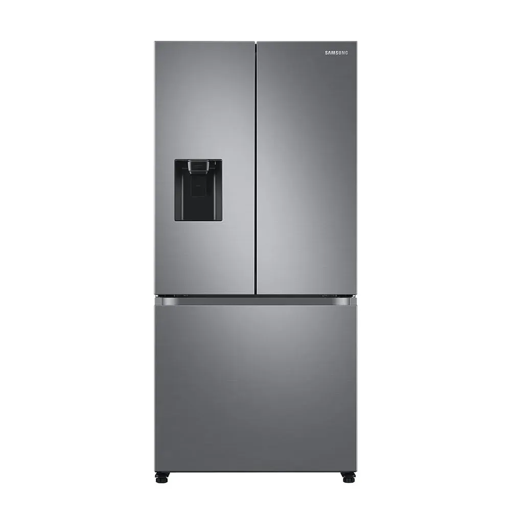 Geladeira Samsung RF49A Inverter Frost Free 3 Portas com Dispenser de Água 549L Inox Look 127V