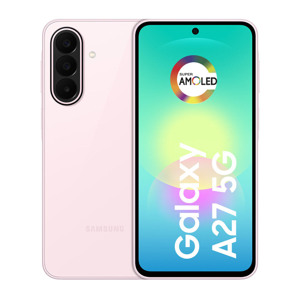Celular Galaxy A27 5G 256GB, câmera tripla de 50MP, processador Snapdragon 6 Gen 3, feito para durar