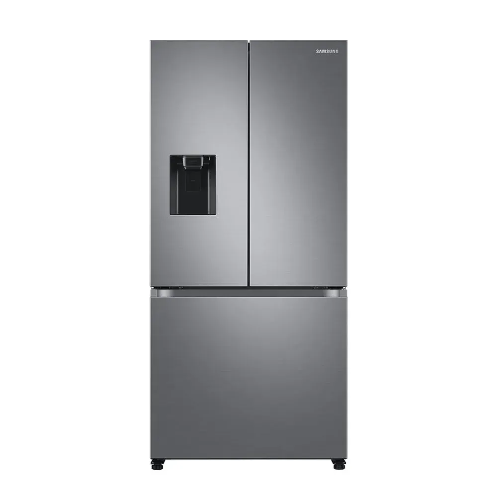 Geladeira Samsung RF49A Inverter Frost Free 3 Portas com Dispenser de Água 549L Inox Look 220V