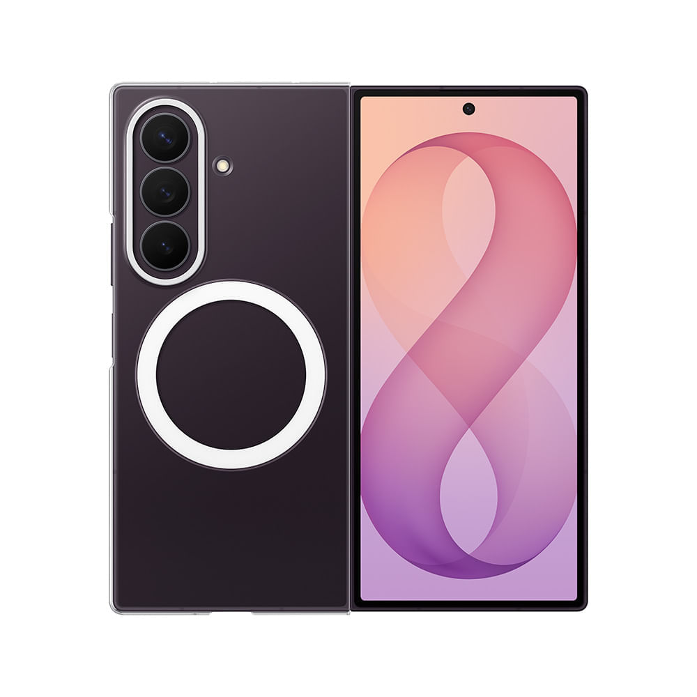 Capa Transparente Magnética Galaxy Fold8 ultra Transparente