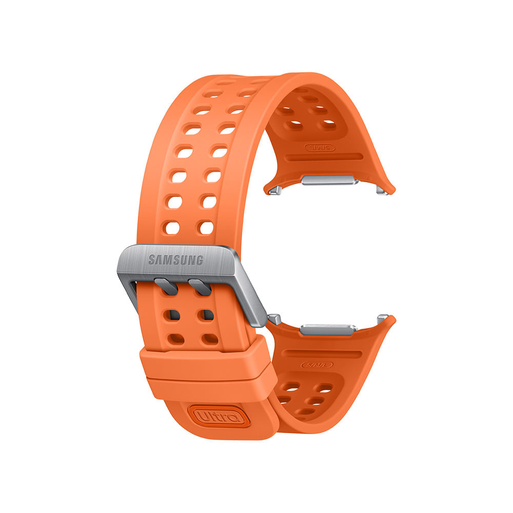 Pulseira Marine Galaxy Watch Ultra2 Laranja