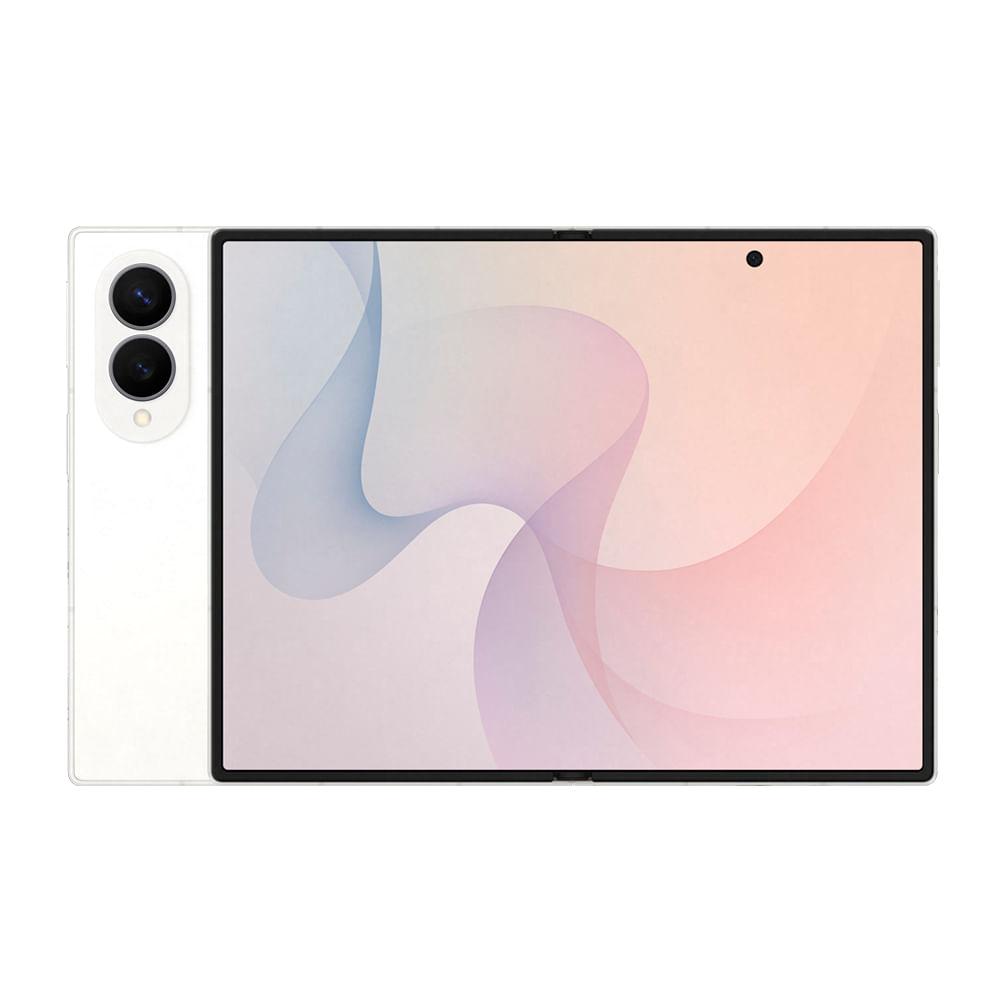 Celular Samsung Galaxy Z Fold8 512GB, 12GB RAM, Tela 7.6", Câm. Traseira 50+50MP Frontal 10MP Branco