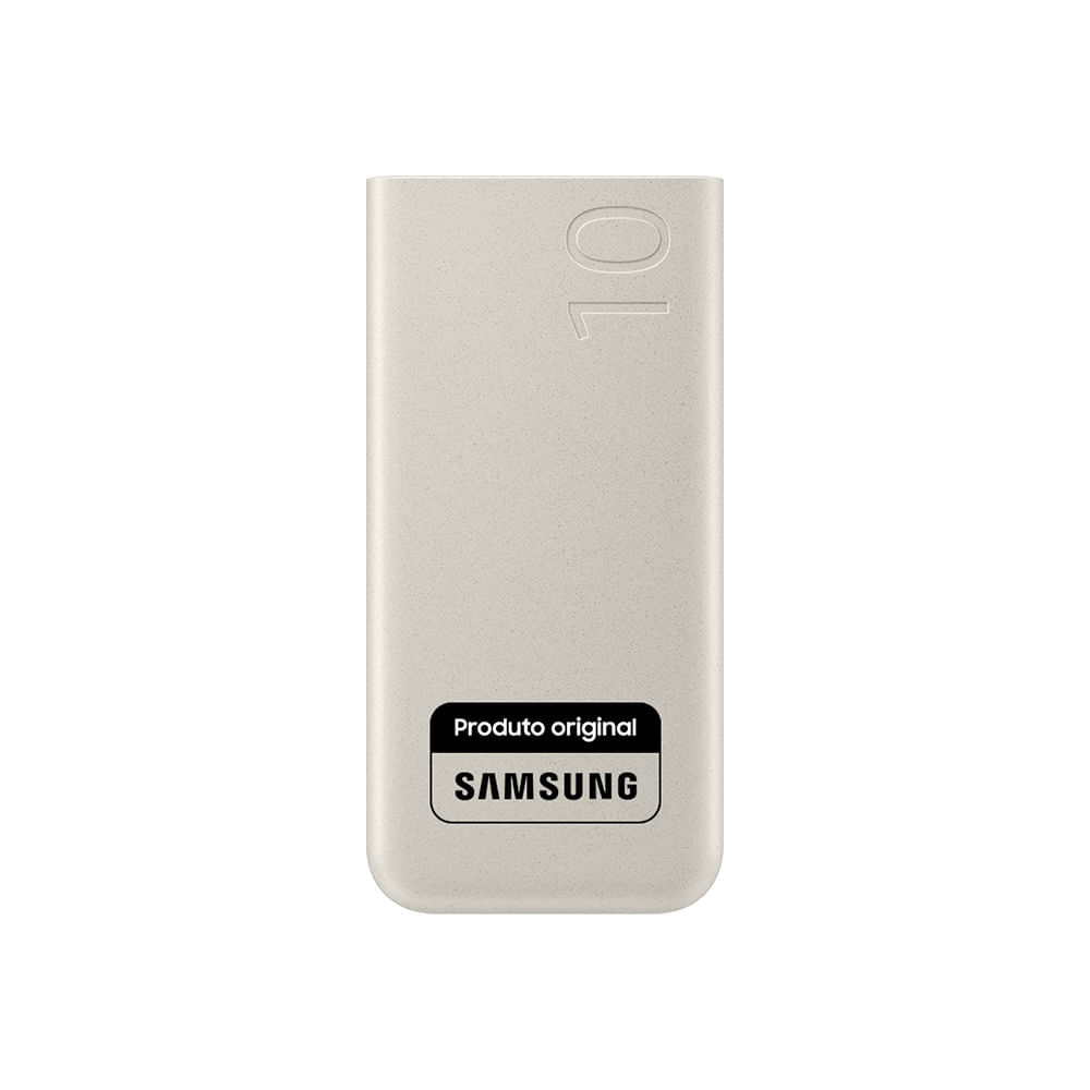 Bateria Carregador Portátil 2x USB-C, 10000mAh, Super Rápida 25W Bege