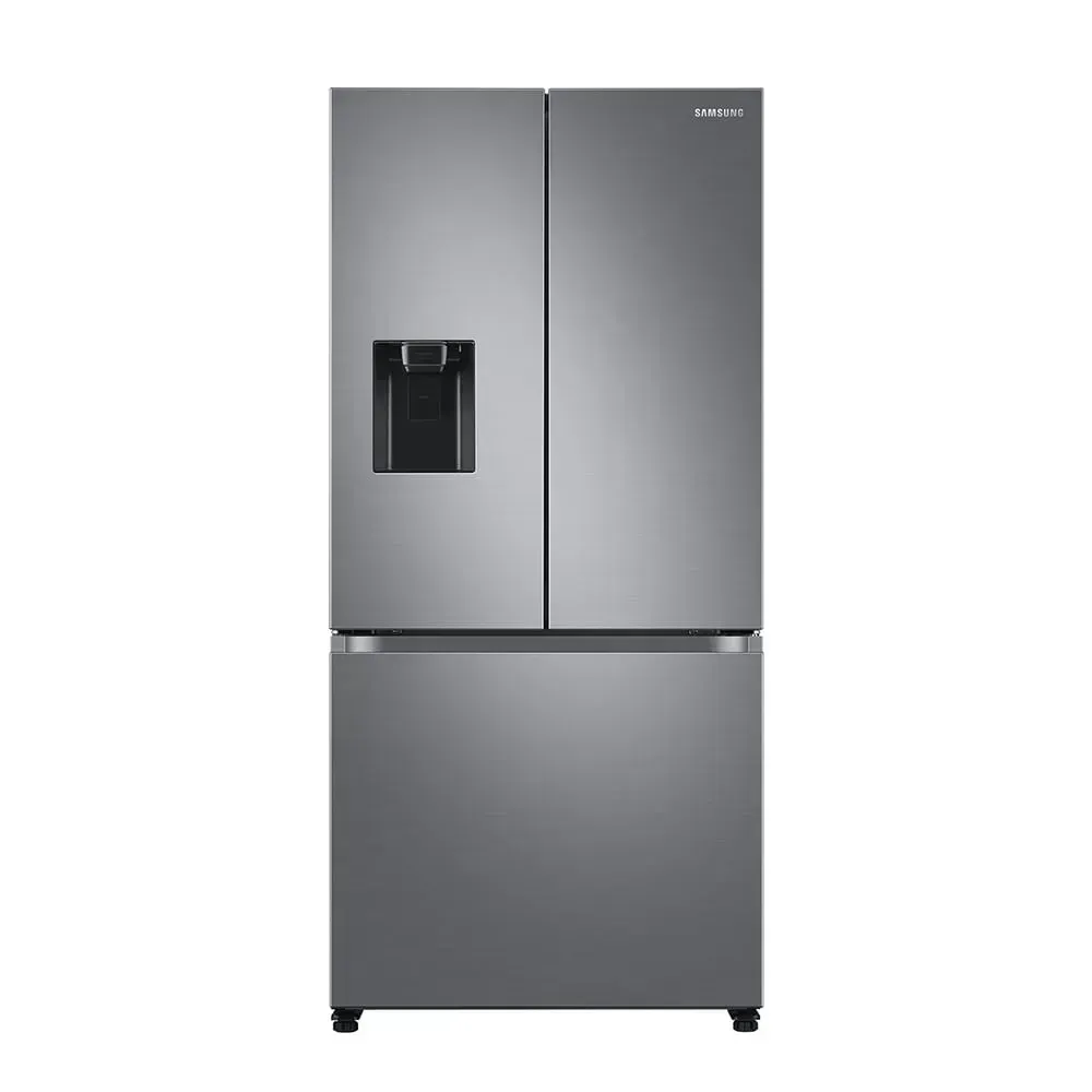 Geladeira Samsung RF49A Inverter Frost Free 3 Portas com Dispenser de Água 549L Inox Look
