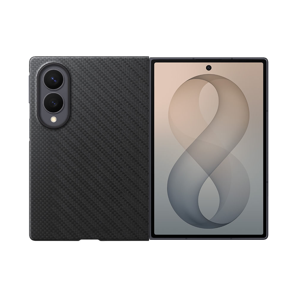Capa Carbono Magnética Galaxy Fold8 Grafite